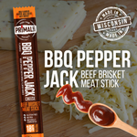 BBQ Pepper Jack Brisket Meat Sticks