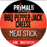 BBQ Pepper Jack Brisket Snack Sticks 20 bulk pack