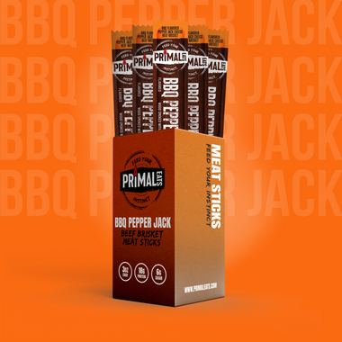 BBQ Pepper Jack Brisket Meat Sticks