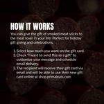 eGift Card for Meat Sticks & More!