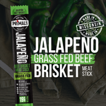 Jalapeño Grass-Fed Beef Brisket Meat Sticks