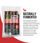 Original Grass-Fed Beef Brisket Meat Sticks 4oz Multipack