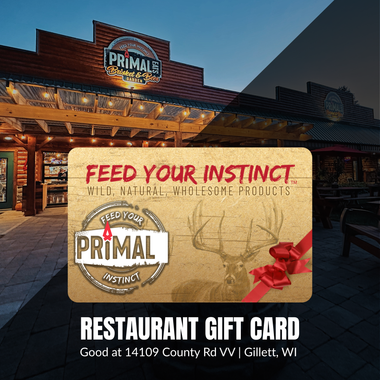 Primal Eats RESTAURANT Gift Card